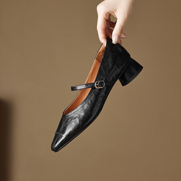 Exquisite Handmade Leather Women's Shoes: Luxury and Elegance(Easn20181837)