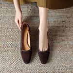 Handcrafted Luxury Leather Women's Shoes - Timeless Elegance(Easn20181859)