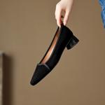 Handcrafted Luxury Leather Women's Shoes - Timeless Elegance(Easn20181859)