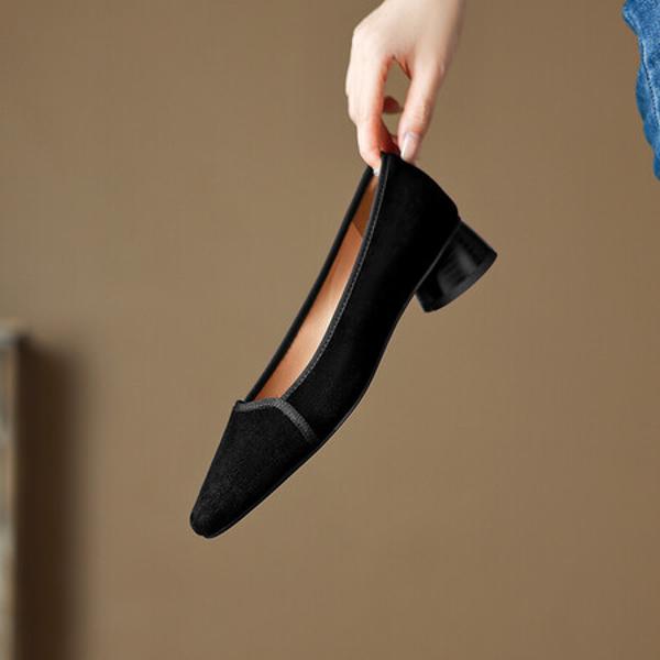 Handcrafted Luxury Leather Women's Shoes - Timeless Elegance(Easn20181859)