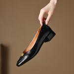 Exquisite Handcrafted Genuine Leather Women's Shoes: Timeless Elegance and Luxury(Easn20181839)