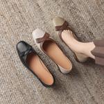 Handcrafted Genuine Leather Women's Shoes: Exquisite Quality & Timeless Elegance(Easn20181868)