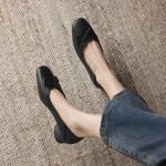 Exquisite Handcrafted Leather Women's Shoes - Luxury Elegance(Easn20181867)