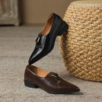 Exquisite Handcrafted Leather Women's Shoes: Luxury, Elegance, and Quality Craftsmanship(Easn20181829)