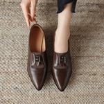 Exquisite Handcrafted Leather Women's Shoes: Luxury, Elegance, and Quality Craftsmanship(Easn20181829)