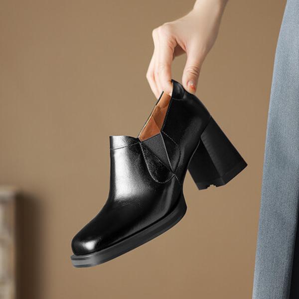 Exquisite Handcrafted Leather Women Shoes: Luxurious Elegance & Superior Craftsmanship(Easn20181851)