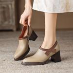 Exquisite Handcrafted Leather Women's Shoes: Elevate Your Elegance(Easn20181871)