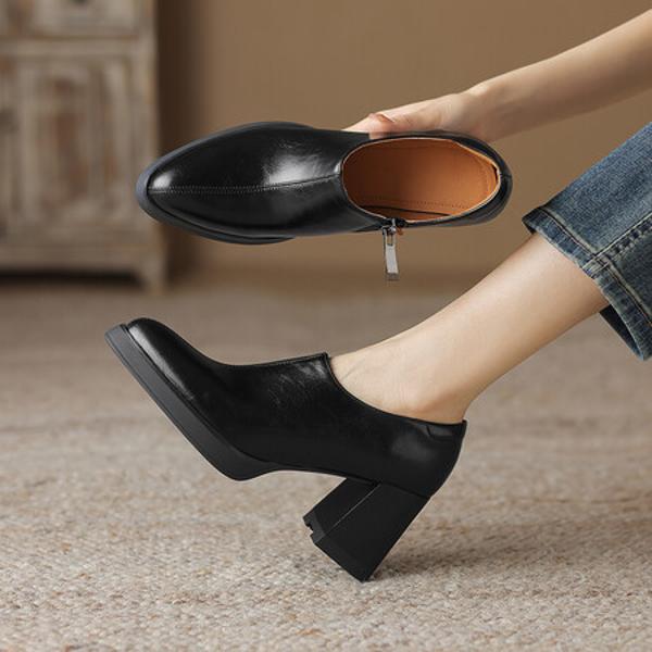 Elegantly Crafted Genuine Leather Handbag Shoes for Women(Easn20181861)