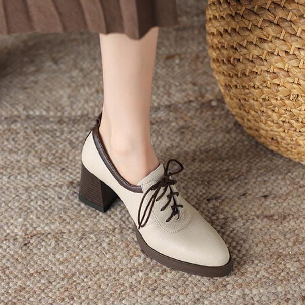 Handcrafted Luxury Leather Women’s Shoes(Easn20181870)