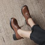 Exquisite Handcrafted Leather Women's Shoes: Luxury & Elegance Redefined(Easn20181888)