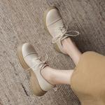 Handcrafted Genuine Leather Women's Shoes: Luxurious Elegance in Every Stitch(Easn20181885)