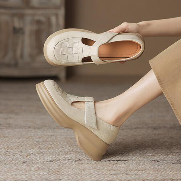 Handcrafted Leather Women's Shoes: Elegance and Quality(Easn20181883)