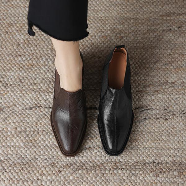 Luxury Handmade Leather Women's Shoes: Exquisite Craftsmanship & Elegance(Easn20181881)