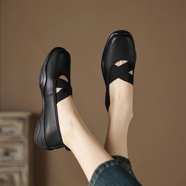 Elegant Handmade Leather Women’s Shoes – Luxury Quality(Easn20181896)