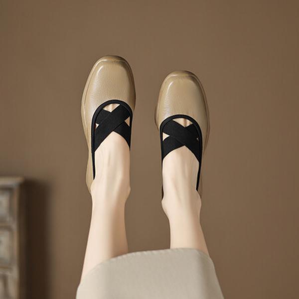 Elegant Handmade Leather Women’s Shoes – Luxury Quality(Easn20181896)