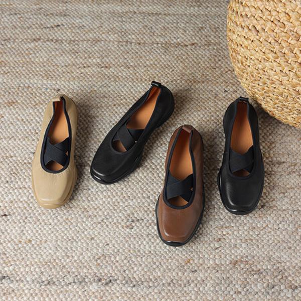 Elegant Handmade Leather Women’s Shoes – Luxury Quality(Easn20181896)