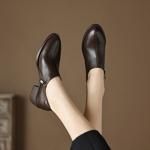 Handcrafted Luxury Leather Women's Shoes(Easn20181902)