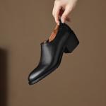 Handcrafted Luxury Leather Women's Shoes(Easn20181902)