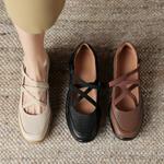 Elegant Handcrafted Genuine Leather Women's Shoes(Easn20181895)