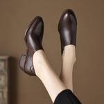 Exquisite Handmade Leather Women's Shoes: Luxury, Craftsmanship, Elegance(Easn20181903)