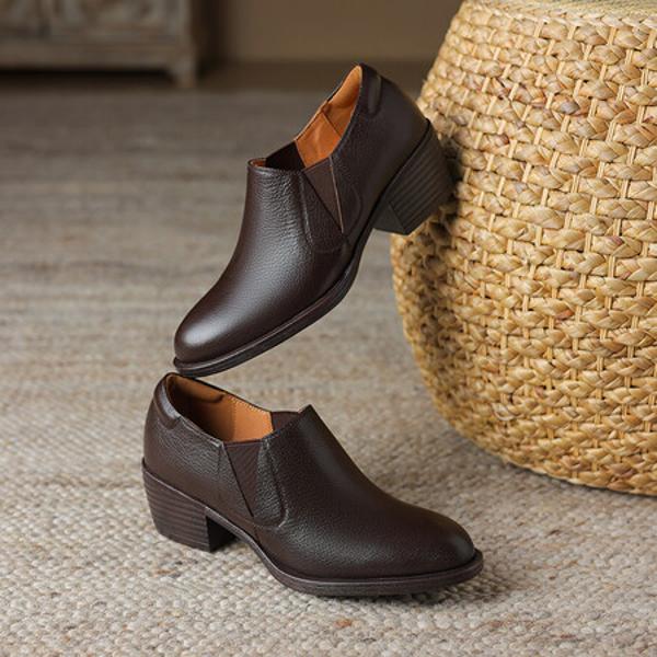 Exquisite Handmade Leather Women's Shoes: Luxury, Craftsmanship, Elegance(Easn20181903)