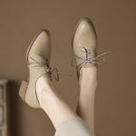 Luxury Handcrafted Leather Women's Shoes: Elegance in Every Stitch(Easn20181901)