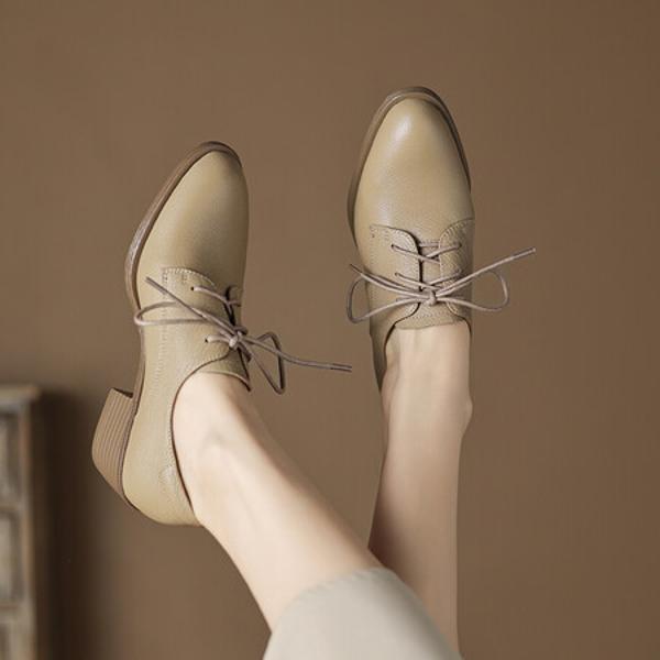 Luxury Handcrafted Leather Women's Shoes: Elegance in Every Stitch(Easn20181901)