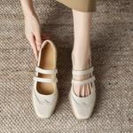 Exquisite Handcrafted Leather Women's Shoes: A Touch of Luxury and Elegance(Easn20181897)