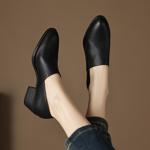 Handcrafted Luxury Leather Women's Shoes: Elegance in Every Stitch(Easn20181905)