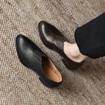 Exquisite Handcrafted Leather Women's Shoes: Elevate Elegance and Luxury(Easn20181900)