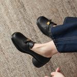 Handcrafted Luxury Leather Women's Shoes: Exquisite Artistry & Elegance(Easn20181916)