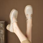 Handcrafted Genuine Leather Women's Shoes: Timeless Elegance and Luxury Quality(Easn20181919)