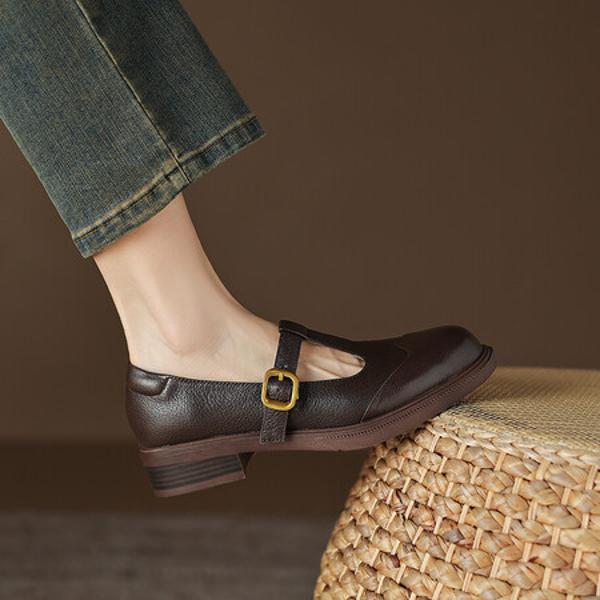 Handcrafted Luxury Leather Women's Shoes - Elegance Redefined(Easn20181911)