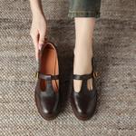Handcrafted Luxury Leather Women's Shoes - Elegance Redefined(Easn20181911)