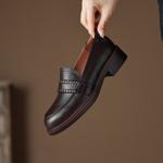 Exquisite Handcrafted Leather Women's Shoes: Timeless Elegance(Easn20181920)