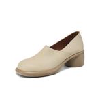 Elegant Luxury Handmade Genuine Leather Women's Footwear(Easn20181923)