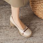 Luxury Handmade Leather Women’s Shoes: Elegance Redefined(Easn20181921)