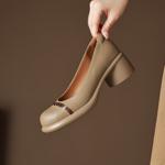 Luxury Handmade Leather Women’s Shoes: Elegance Redefined(Easn20181921)