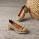 Luxury Handmade Leather Women’s Shoes: Elegance Redefined(Easn20181921)