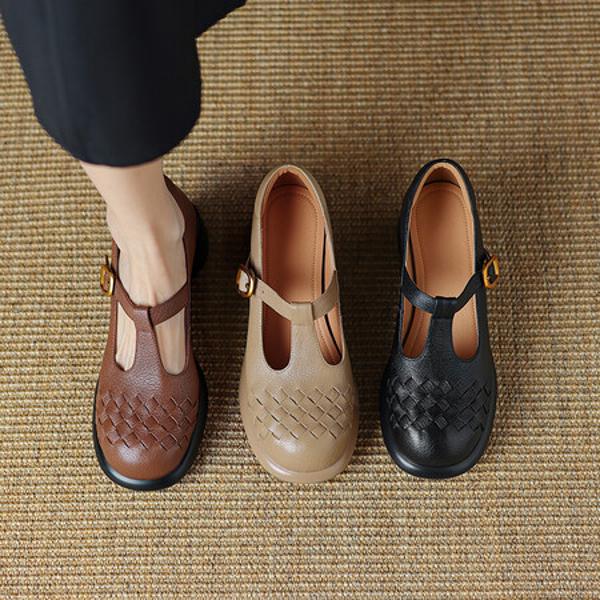 Luxurious Handmade Leather Women's Shoes: Elegance & Craftsmanship(Easn20181929)