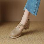 Luxurious Handmade Leather Women's Shoes: Elegance & Craftsmanship(Easn20181929)