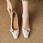 Handcrafted Genuine Leather Women's Shoes: Luxe Elegance and Superior Craftsmanship(Easn20181953)