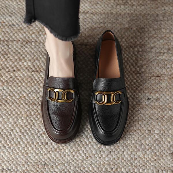 Luxurious Handcrafted Leather Shoes for Elegant Women(Easn20181907)