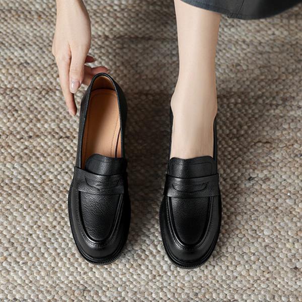 Handcrafted Luxury Genuine Leather Women's Shoes, Elegantly Made(Easn20181906)
