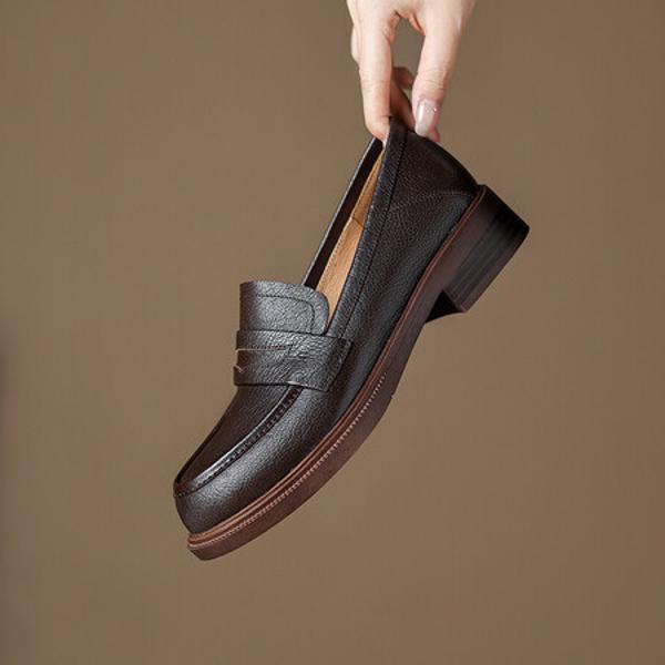 Handcrafted Luxury Genuine Leather Women's Shoes, Elegantly Made(Easn20181906)