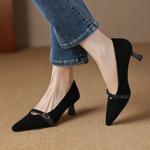 Exquisite Handcrafted Leather Women’s Shoes for Elegant Sophistication(Easn20181967)