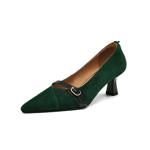 Exquisite Handcrafted Leather Women’s Shoes for Elegant Sophistication(Easn20181967)