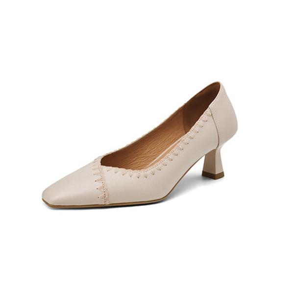 Elegantly Crafted Handcrafted Leather Women's Shoes of Luxury Quality(Easn20181960)