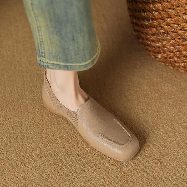 Exquisite Handcrafted Leather Women's Shoes: Luxury and Elegance Combined(Easn20182050)