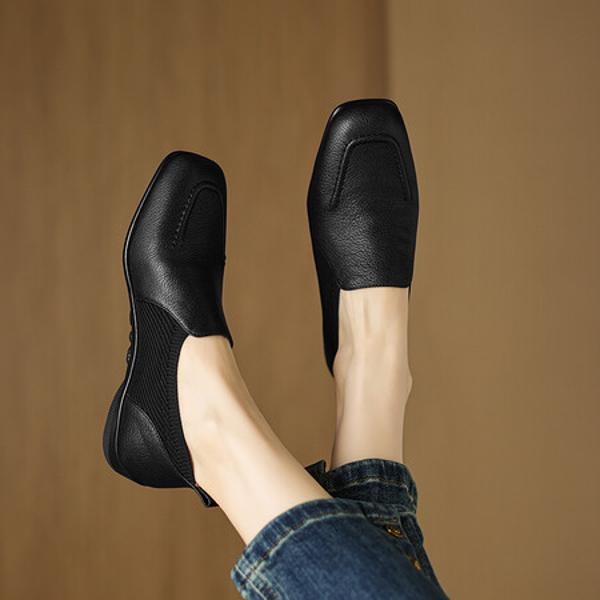 Exquisite Handcrafted Leather Women's Shoes: Luxury and Elegance Combined(Easn20182050)